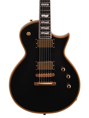 ESP E-II Eclipse DB Electric Guitar with Case Vintage Black 